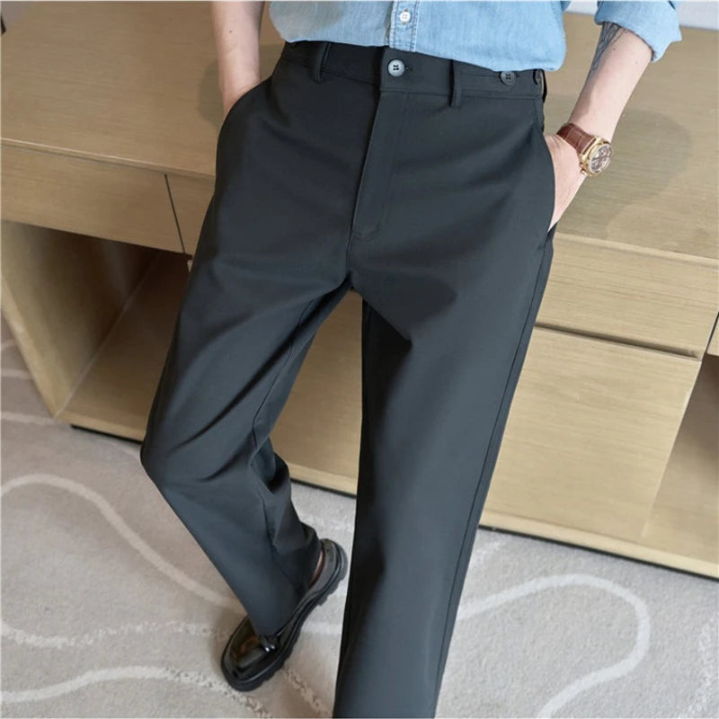 American Elastic Casual Pants for  Men .