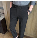 Men's Classy  Stretch Waist, Casual Pants  Slim Fit