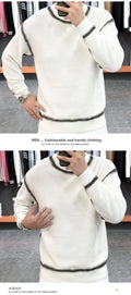Alluring  Men's Knitted Sweater  Long Sleeve Casual Pullover