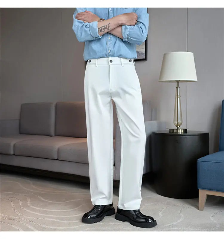 American Elastic Casual Pants for  Men .