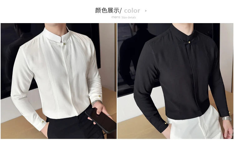 Men's Long-sleeve shirt superb looking design for  office wear