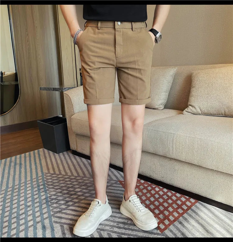 Men's Elastic Waist Summer Shorts